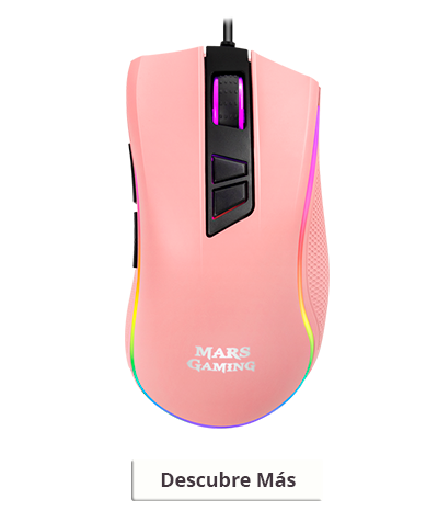 RATON GAMING MARS MM218 OPTICAL PINK