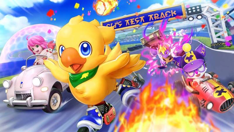 Chocobo GP, el nuevo juego de carreras yae stá aqui