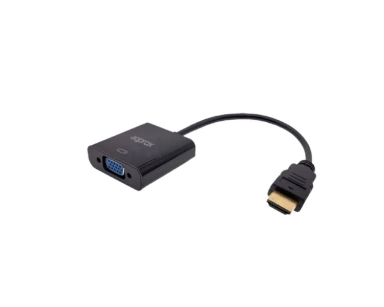 ADAPTADOR HDMI A VGA SALIDA AUDIO APPROX