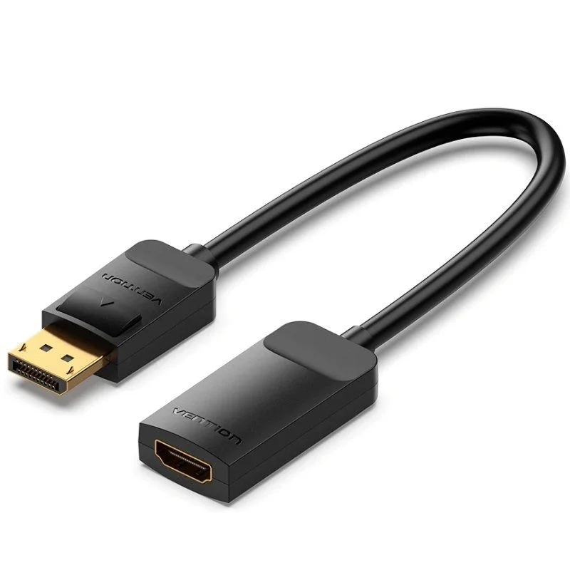 CONVERSOR DISPLAYPORT/M A HDMI/H 4K 0.15 M NEGRO VENTION | EVEN ...
